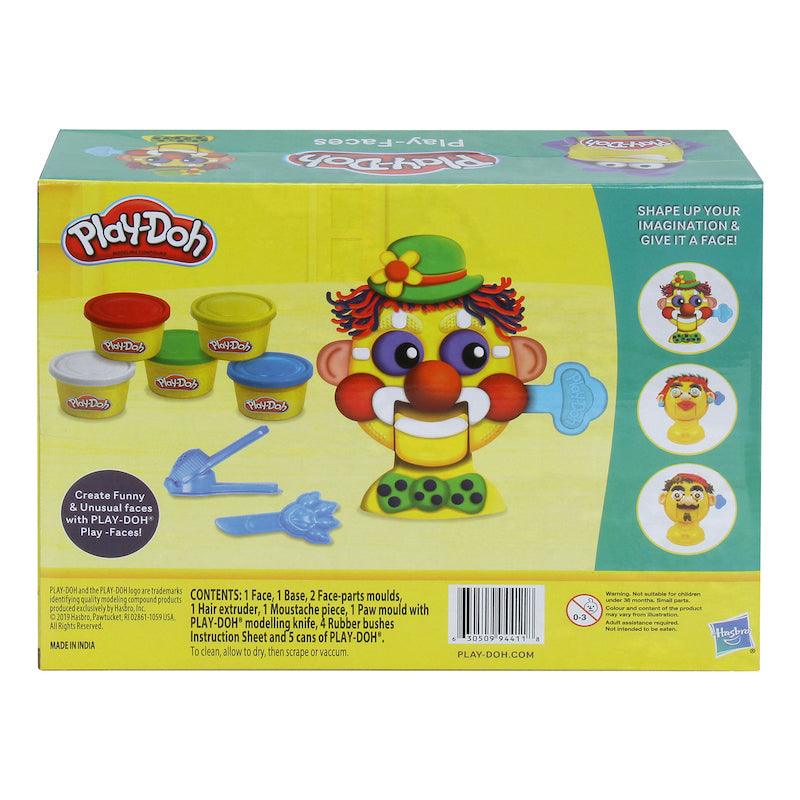 Play-Doh Play Faces Activity Toy for Kids 3 Years and Up with 5 Non-Toxic Colors
