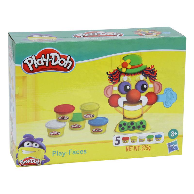 Play-Doh Play Faces Activity Toy for Kids 3 Years and Up with 5 Non-Toxic Colors