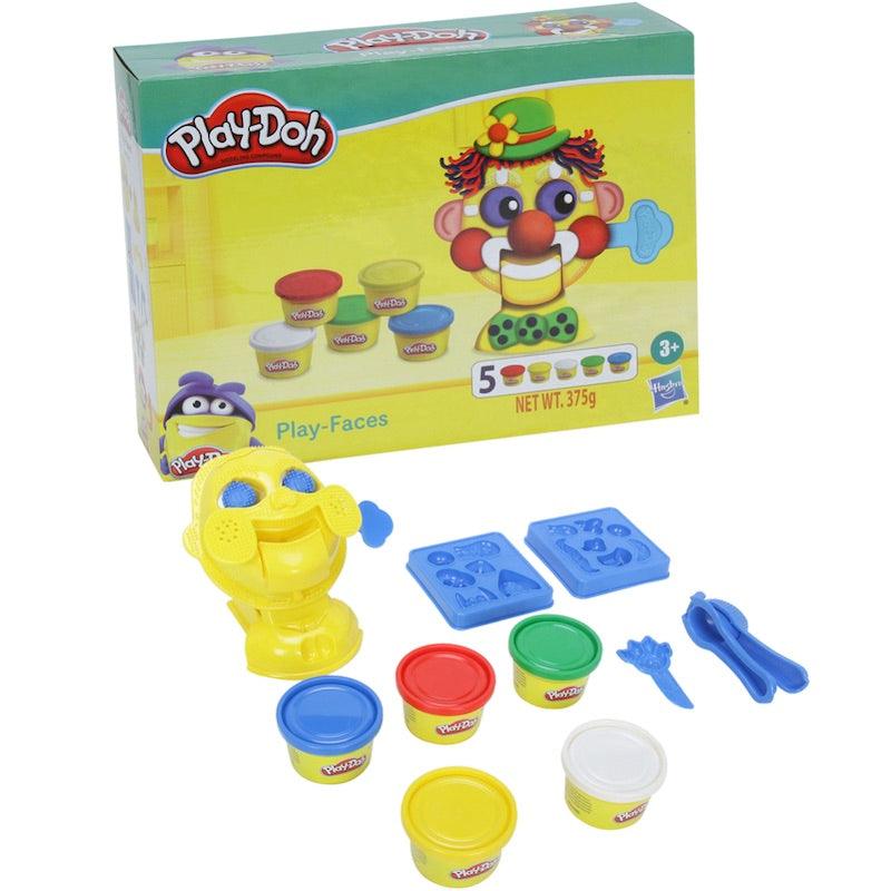 Play-Doh Play Faces Activity Toy for Kids 3 Years and Up with 5 Non-Toxic Colors