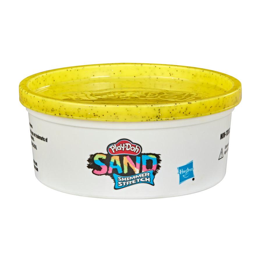 Play-Doh Sand Shimmer Stretch Single Can of Sparkly Orange Compound