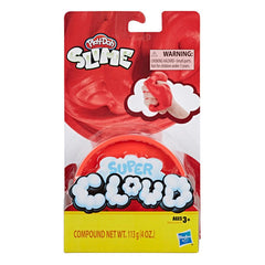 Play-Doh Super Cloud Single Can Of Red Fluffy Slime Compound For Kids 3 Years And Up