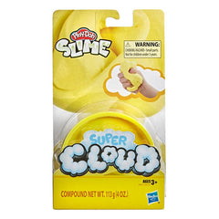 Play-Doh Super Cloud Single Can Of Yellow Fluffy Slime Compound For Kids 3 Years And Up