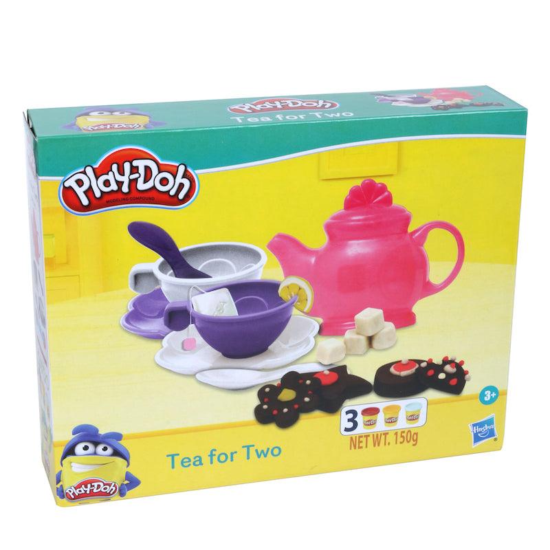 Play-Doh Tea for Two Playset for Kids 3 Years and Up with 3 Non-Toxic Colors