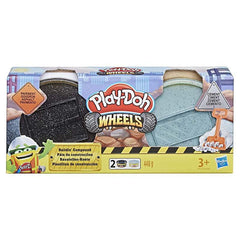 Play-Doh Wheels Cement and Pavement Buildin' Compound 2-Pack of 8-Ounce Cans