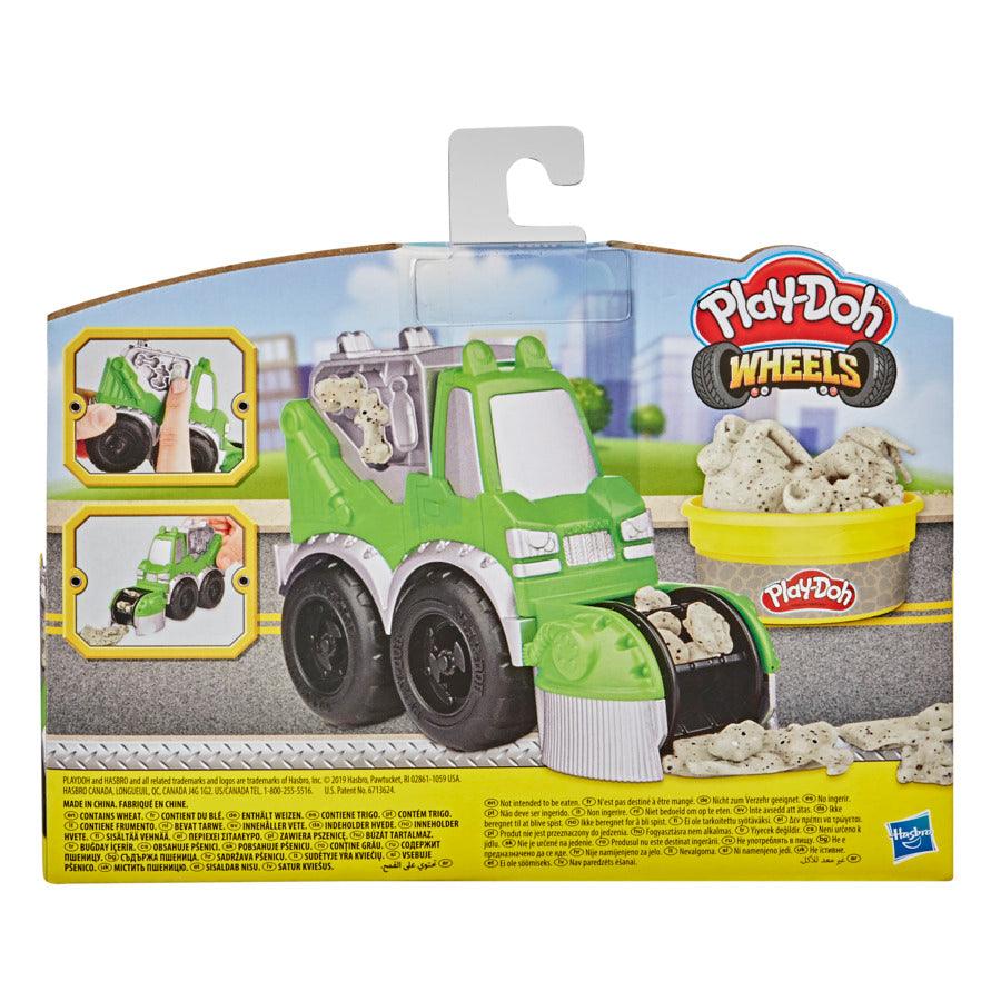 Play-Doh Wheels Mini Street Sweeper Toy with Play-Doh Buildin' Compound