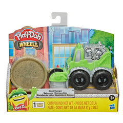 Play-Doh Wheels Mini Street Sweeper Toy with Play-Doh Buildin' Compound