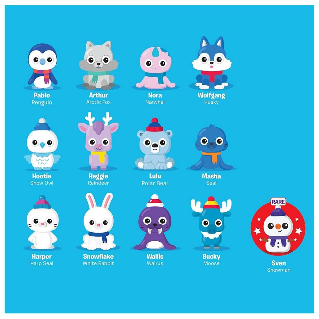 Learning Resources Playfoam Pals Snowy Friends Series 3 (2-Pack) Multicolor, Colour & Design May Vary