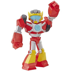 Playskool Heroes Transformers Rescue Bots Academy Mega Mighties Hot Shot Collectible 10-Inch Robot Action Figure, Toys for Kids Ages 3 and Up