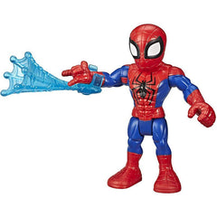 Playskool Heroes Marvel Super Hero Adventures Collectible 5-inch Spider-Man Action Figure with Web Accessory, Toys for Kids Ages 3 and Up