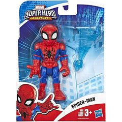 Playskool Heroes Marvel Super Hero Adventures Collectible 5-inch Spider-Man Action Figure with Web Accessory, Toys for Kids Ages 3 and Up