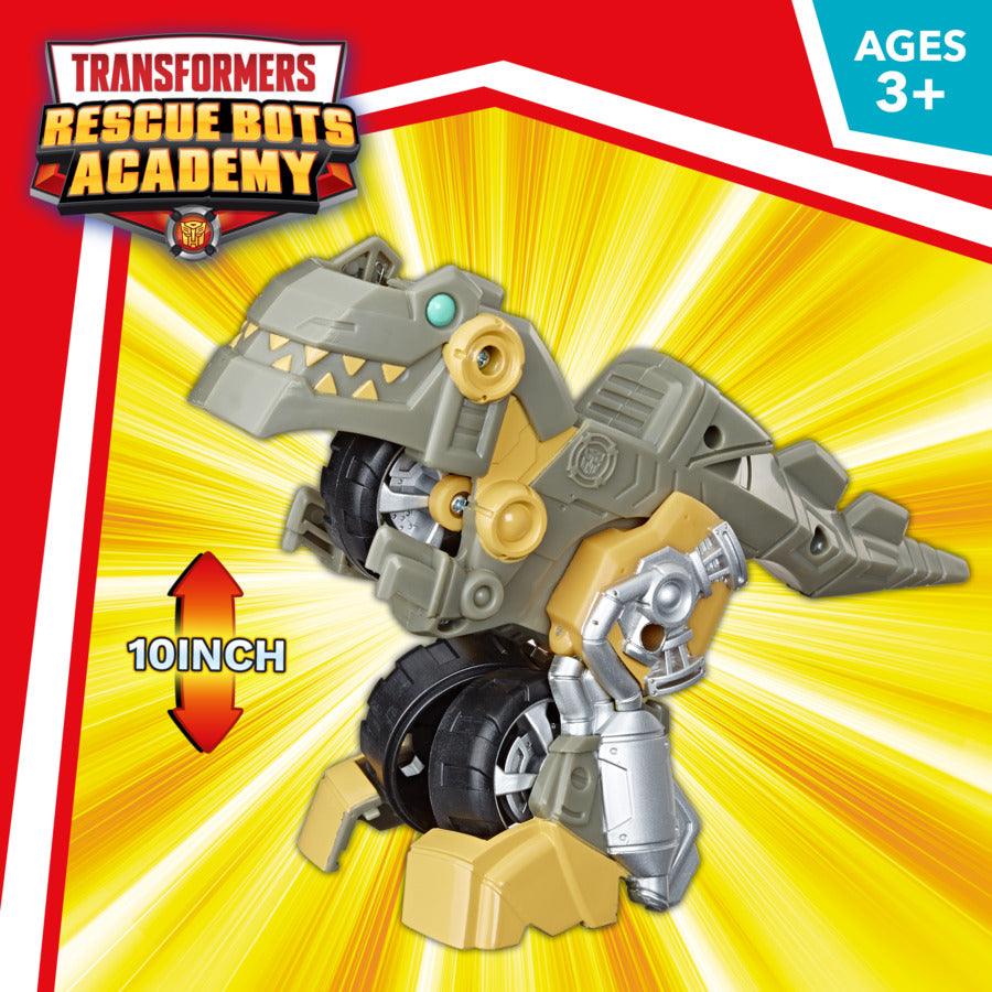 Playskool Heroes Transformers Rescue Bots Academy Grimlock Converting Toy Robot, 4.5-Inch Action Figure