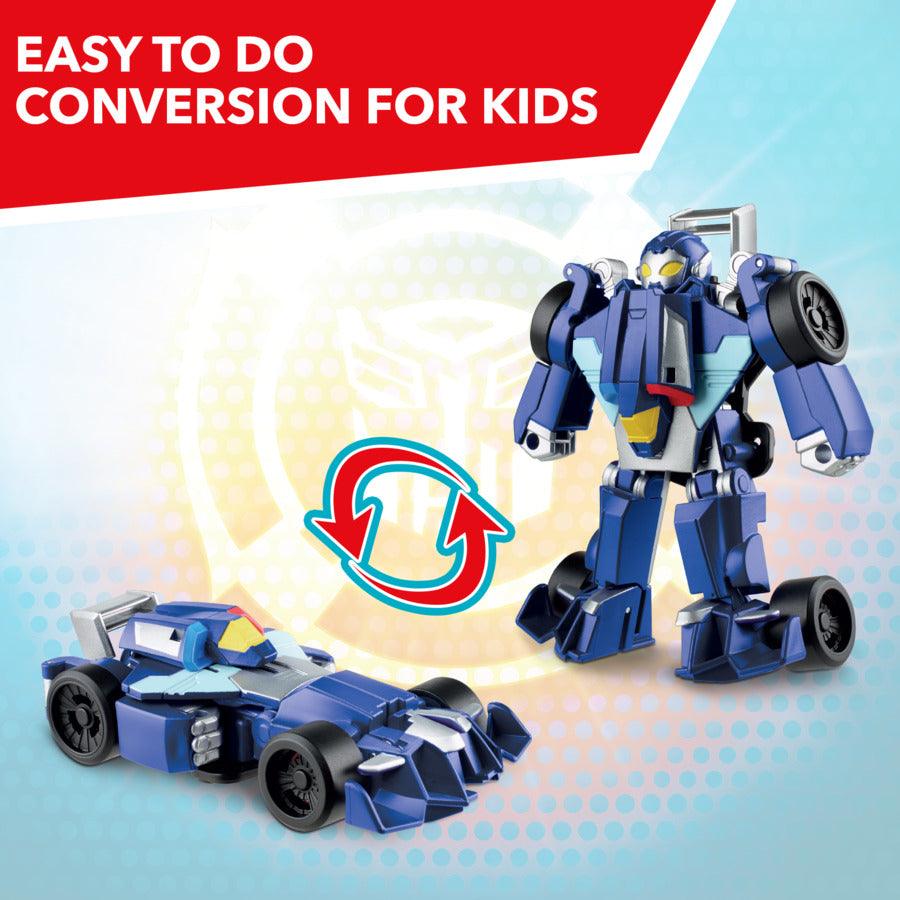 Playskool Heroes Transformers Rescue Bots Academy Whirl the Flight-Bot Converting Toy Robot, 4.5-Inch Action Figure