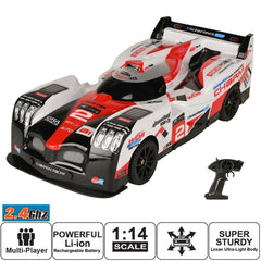 Playzu Auto Racing 1:14 Scale R/C Car - Red for Ages 6+