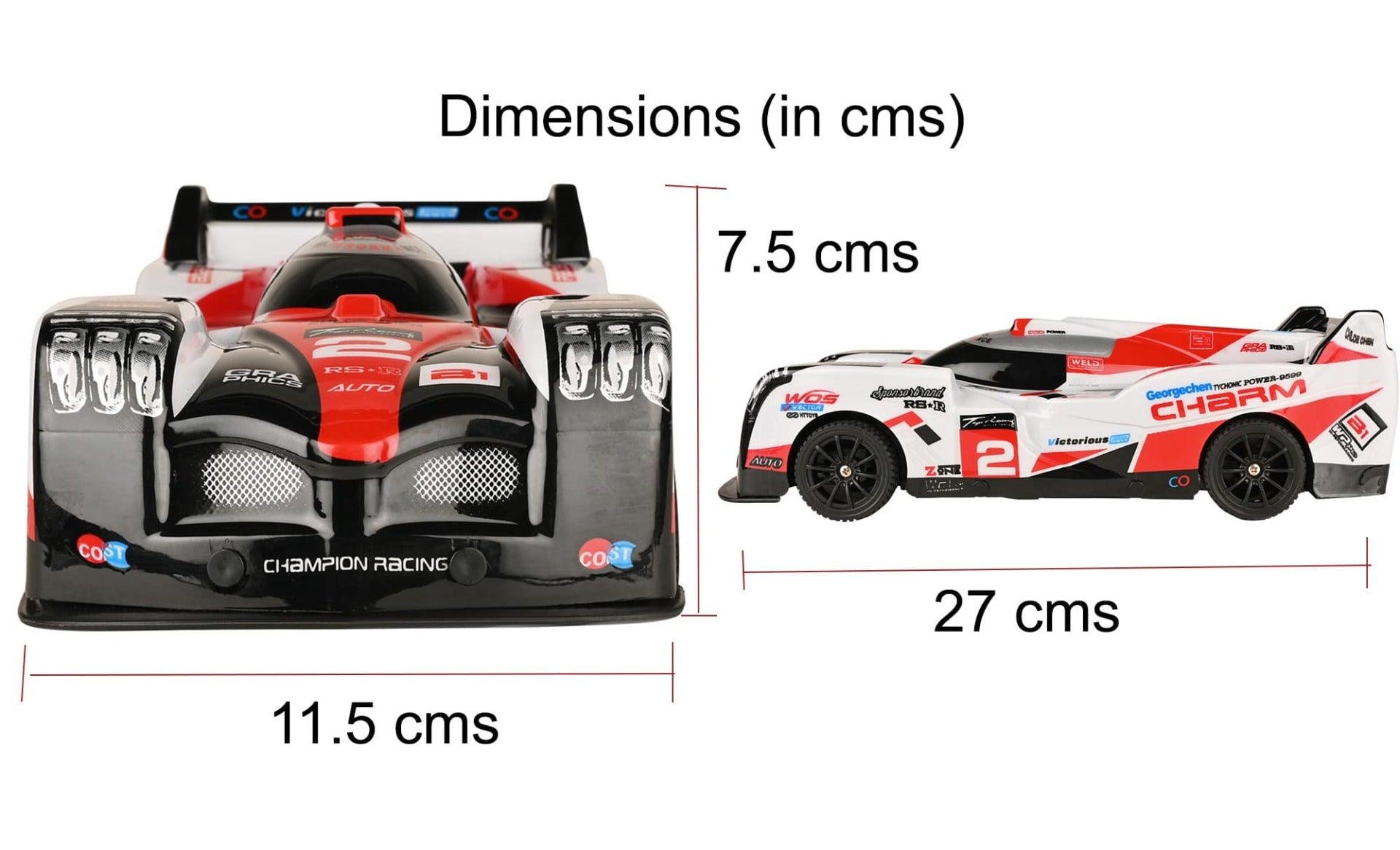 Playzu Auto Racing 1:14 Scale R/C Car - Red for Ages 6+