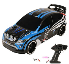 Playzu Rally Xtreme 1:16 Scale R/C Car - Blue for Ages 6+