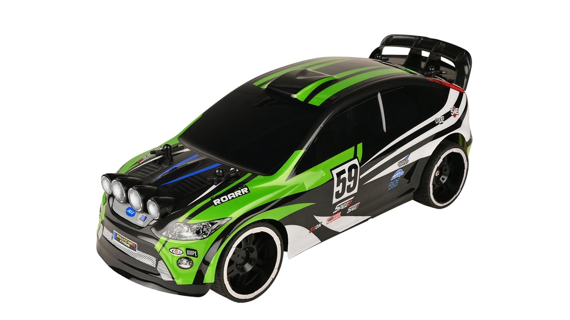 Playzu Rally Xtreme 1:16 Scale R/C Car - Green for Ages 6+