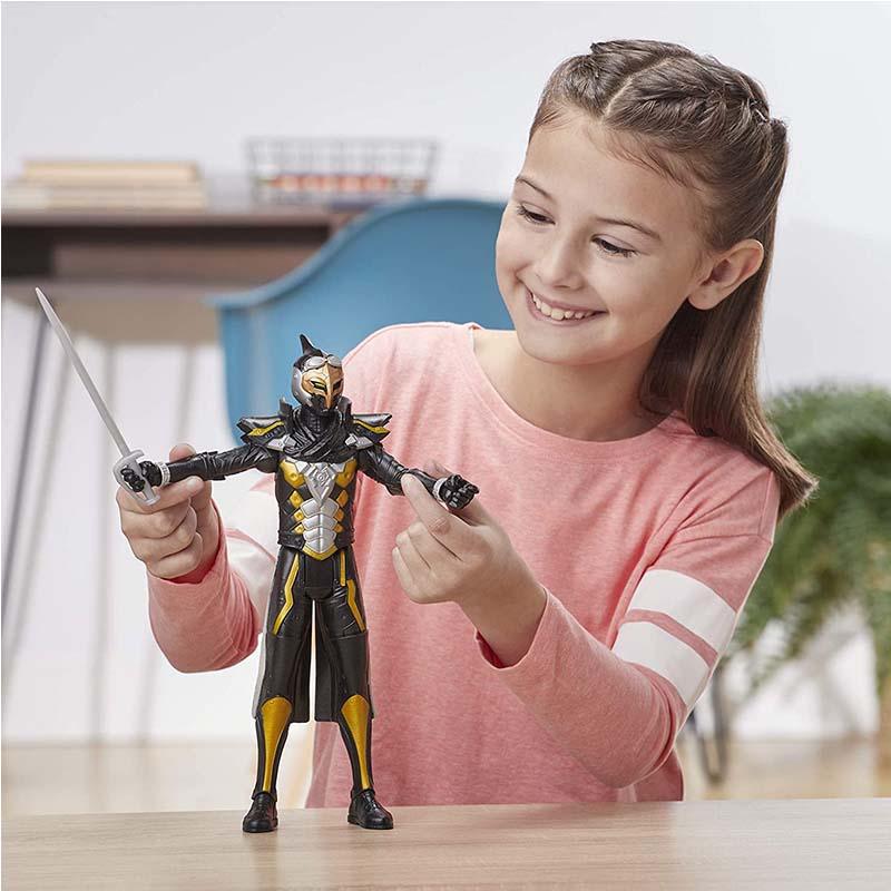 Power Rangers Beast Morphers 12-Inch Cybervillain Robo-Blaze Action Figure Toy Inspired by the TV Show