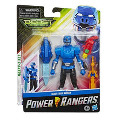 Power Rangers Beast Morphers Beast-X Blue Ranger 6-inch Action Figure Toy inspired by the Power Rangers TV Show