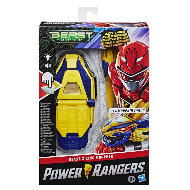 Power Rangers Beast Morphers Beast-X King Morpher Electronic Roleplay Toy Motion Reactive with Lights and 20+ Sounds