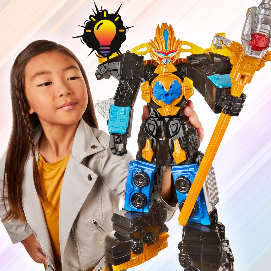 Power Rangers Beast Morphers Beast-X King Ultrazord 12.5-inch Action Figure Toy Inspired By TV Show with Accessory