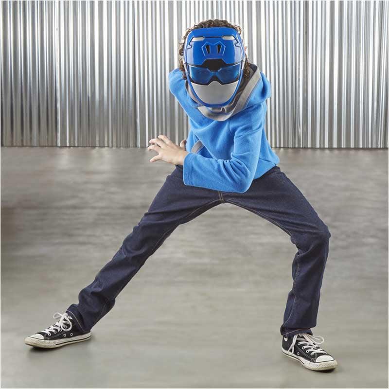Power Rangers Beast Morphers Blue Ranger Mask for Roleplay