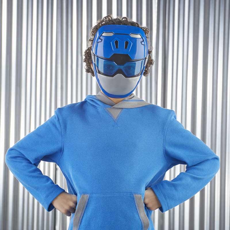Power Rangers Beast Morphers Blue Ranger Mask for Roleplay