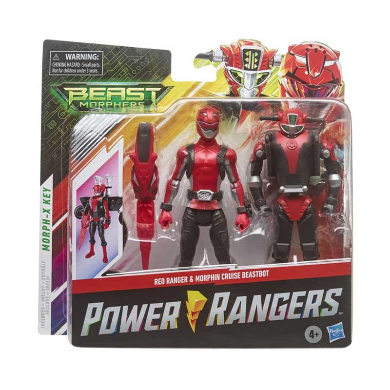 Buy Power Rangers Beast Morphers Red Ranger and Morphin Cruise Beast ...