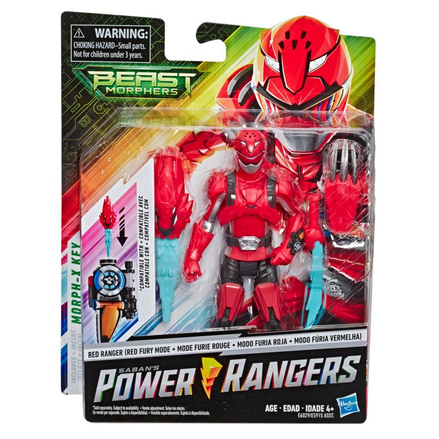 Power Rangers Beast Morphers Red Ranger (Red Fury Mode) 6-inch Action Figure Toy inspired by the Power Rangers TV Show