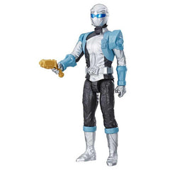Power Rangers Beast Morphers Silver Ranger 12-inch Action Figure Toy with Accessory, Inspired by the Power Rangers TV Show