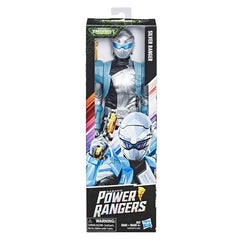 Power Rangers Beast Morphers Silver Ranger 12-inch Action Figure Toy with Accessory, Inspired by the Power Rangers TV Show