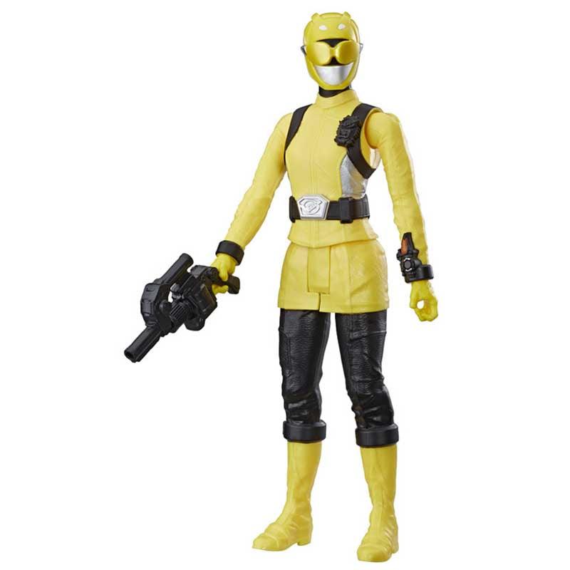 Power Rangers Beast Morphers Yellow Ranger 12-inch Action Figure Toy with Accessory, Inspired by the Power Rangers TV Show