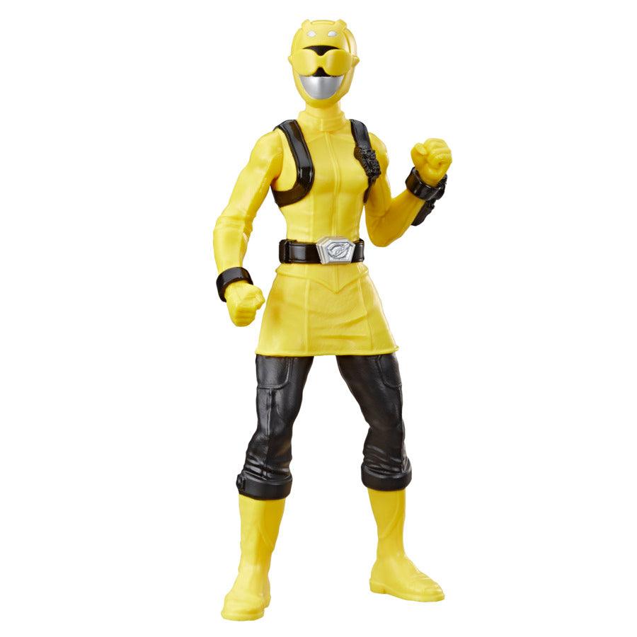 Power Rangers Beast Morphers Yellow Ranger Figure 9.5-inch Scale Action Figure