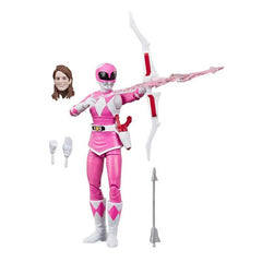 Power Rangers Lightning Collection 6-Inch Mighty Morphin Pink Ranger Collectible Action Figure Toy with Accessories