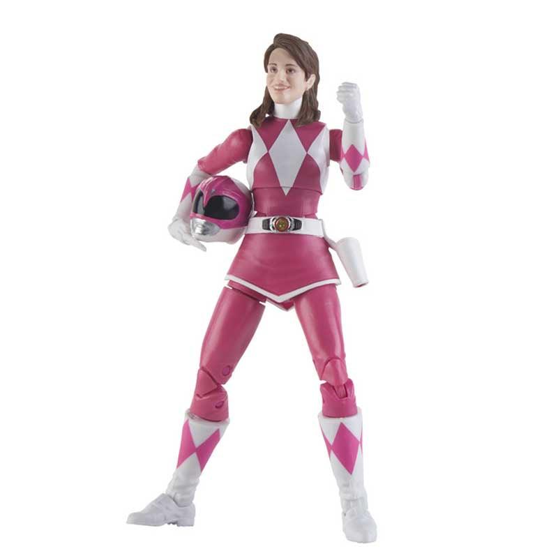Power Rangers Lightning Collection 6-Inch Mighty Morphin Pink Ranger Collectible Action Figure Toy with Accessories