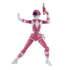 Power Rangers Lightning Collection 6-Inch Mighty Morphin Pink Ranger Collectible Action Figure Toy with Accessories