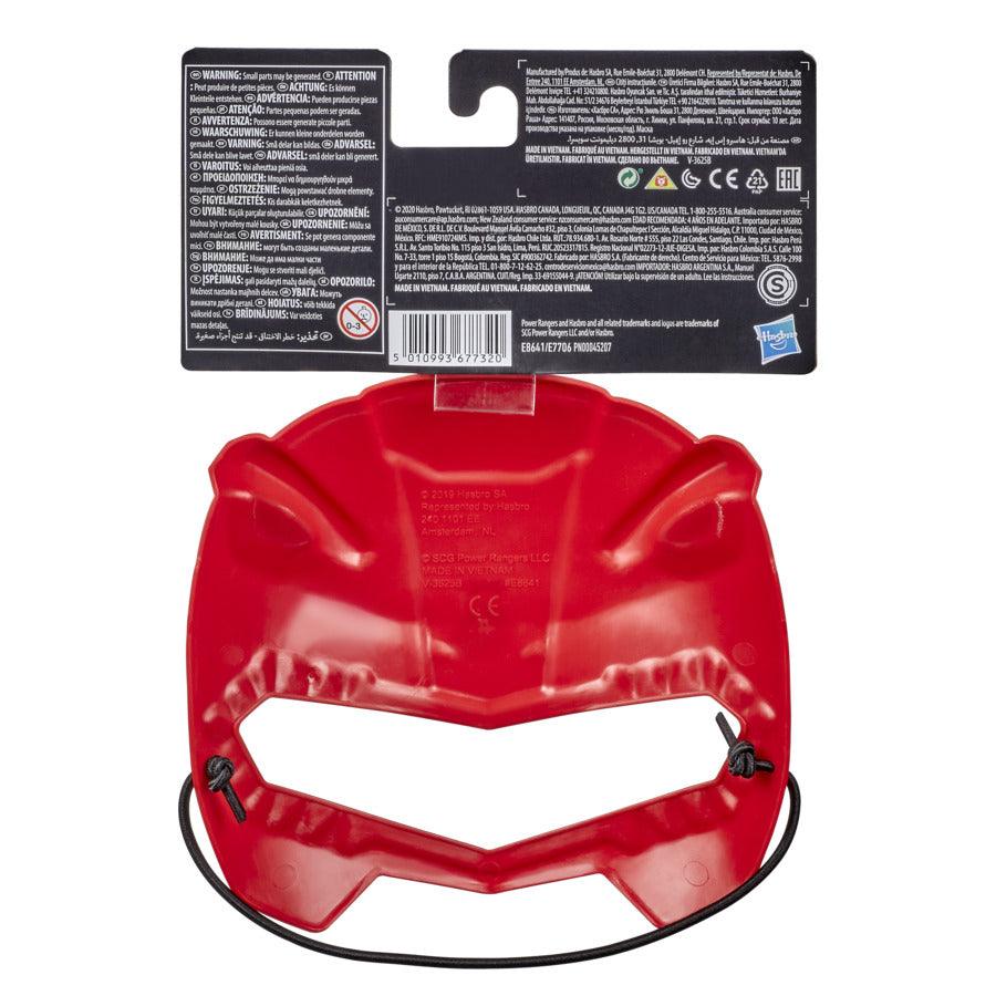 Power Rangers Mighty Morphin Red Ranger Mask for Roleplay, Ages 5 and Up, Great Halloween Costume, Dress Like a Ranger
