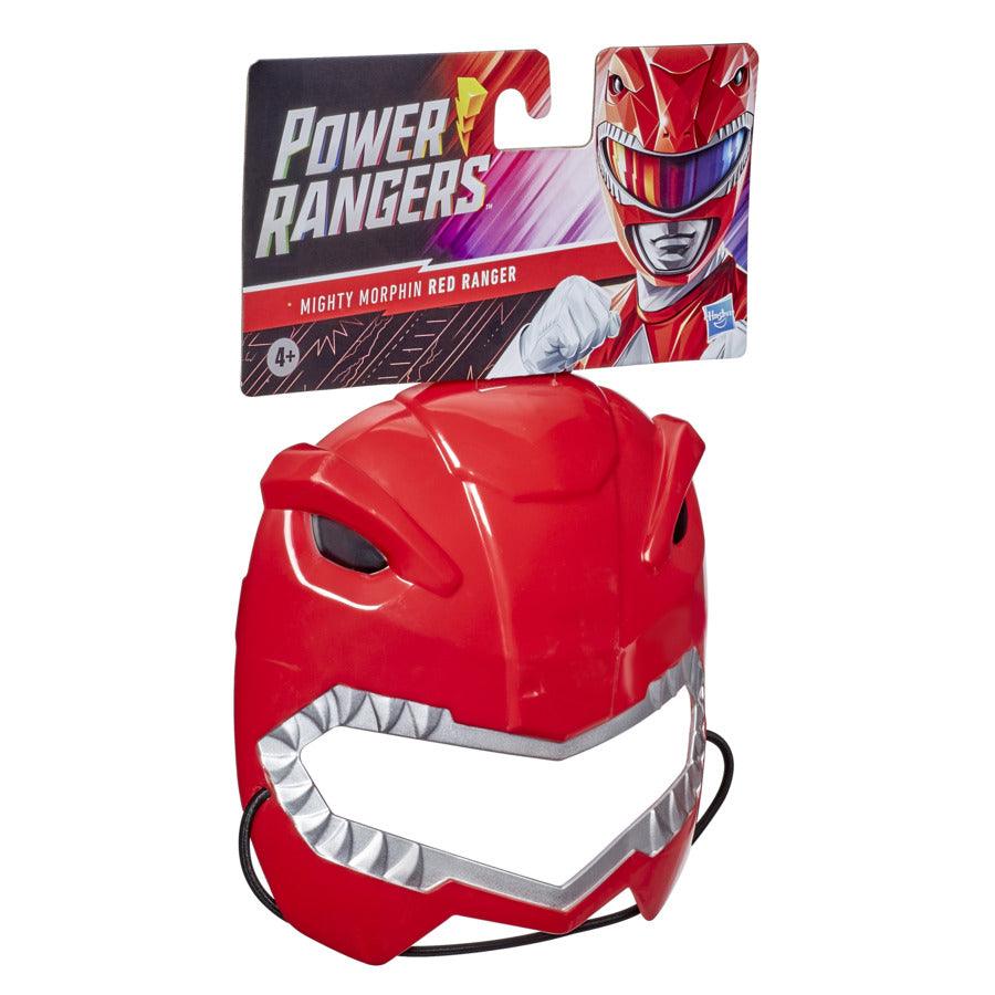 Power Rangers Mighty Morphin Red Ranger Mask for Roleplay, Ages 5 and Up, Great Halloween Costume, Dress Like a Ranger