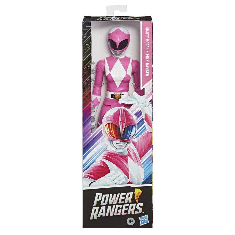 Power Rangers Mighty Morphin Pink Ranger 12-Inch Action Figure Toy Inspired by TV Show, with Power Bow Accessory