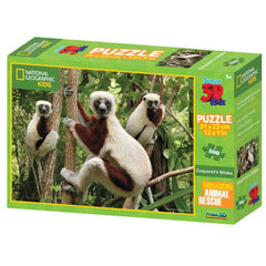Prime 3D National Geographic Rescue Lemur - (100 Pcs)