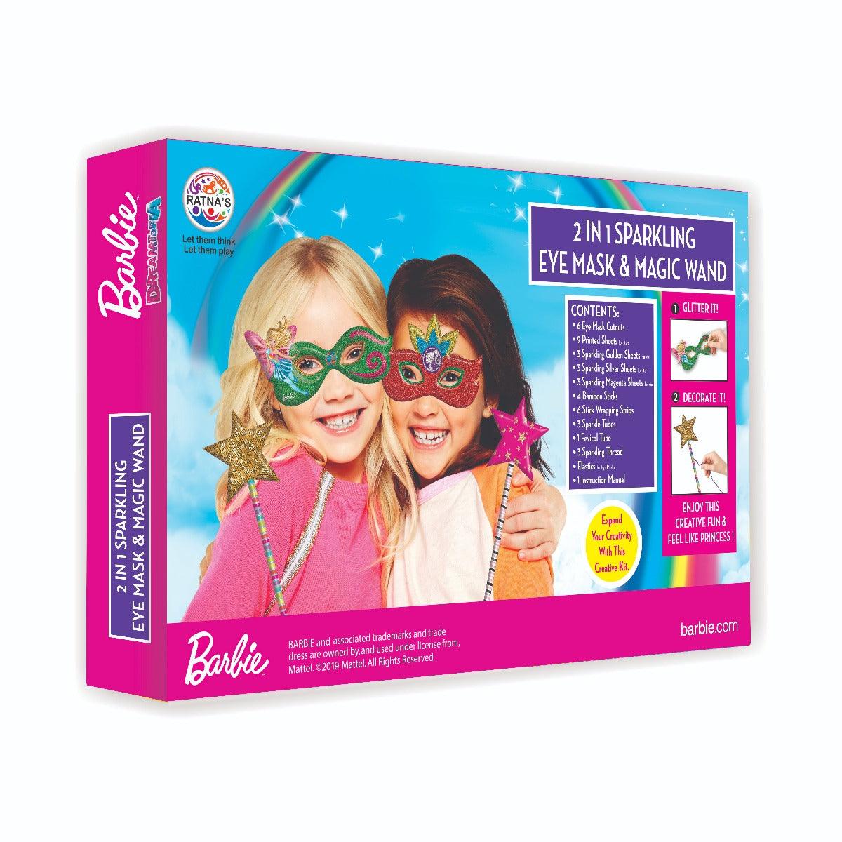 Barbie 2 in 1 Sparkling Eye Mask