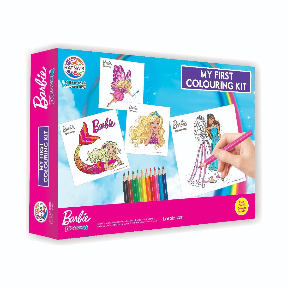 Barbie My First Colouring Kit