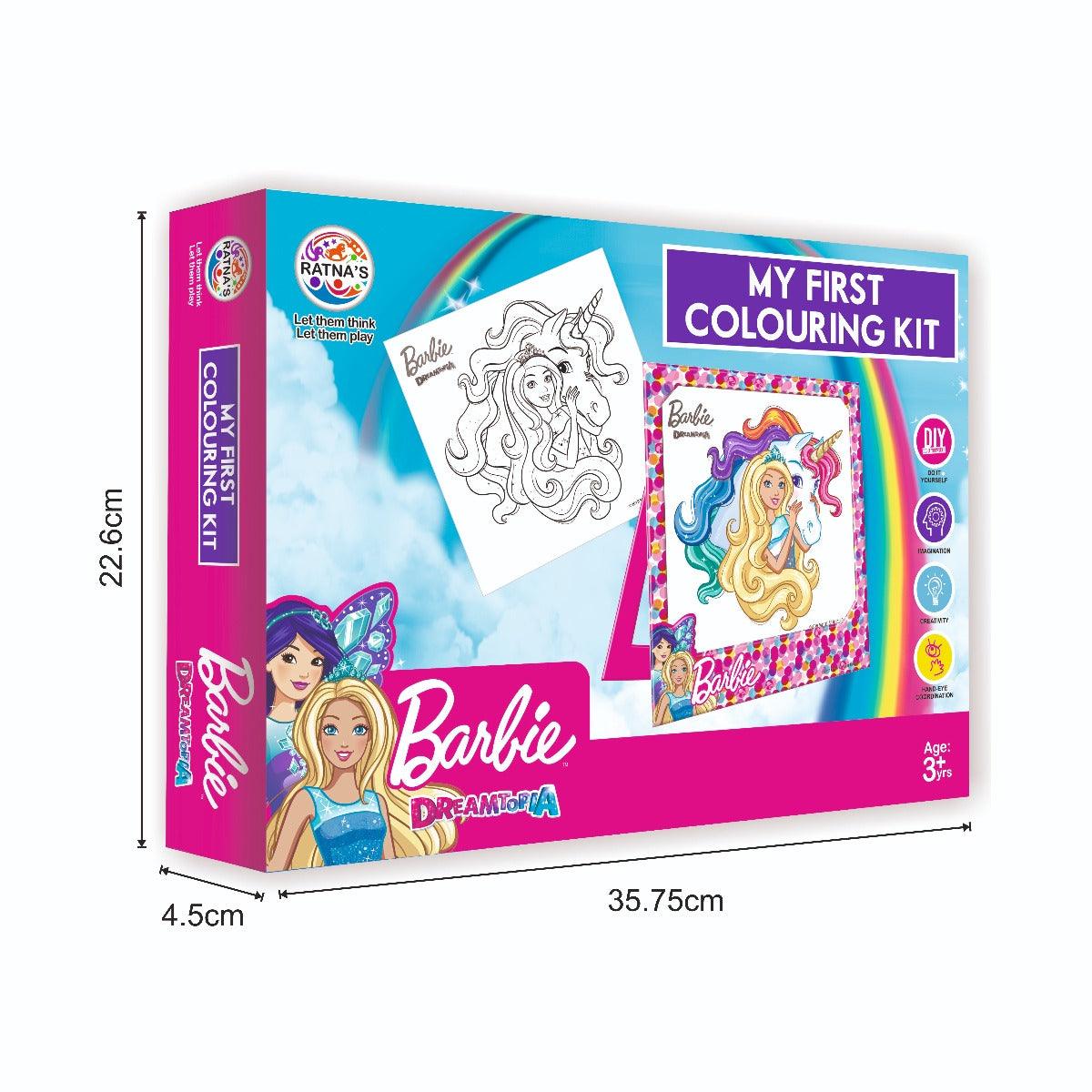 Barbie My First Colouring Kit