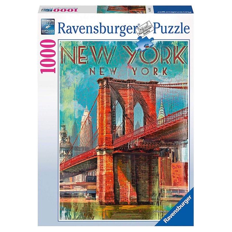 Ravensburger 19835 Retro New York Jigsaw Puzzle