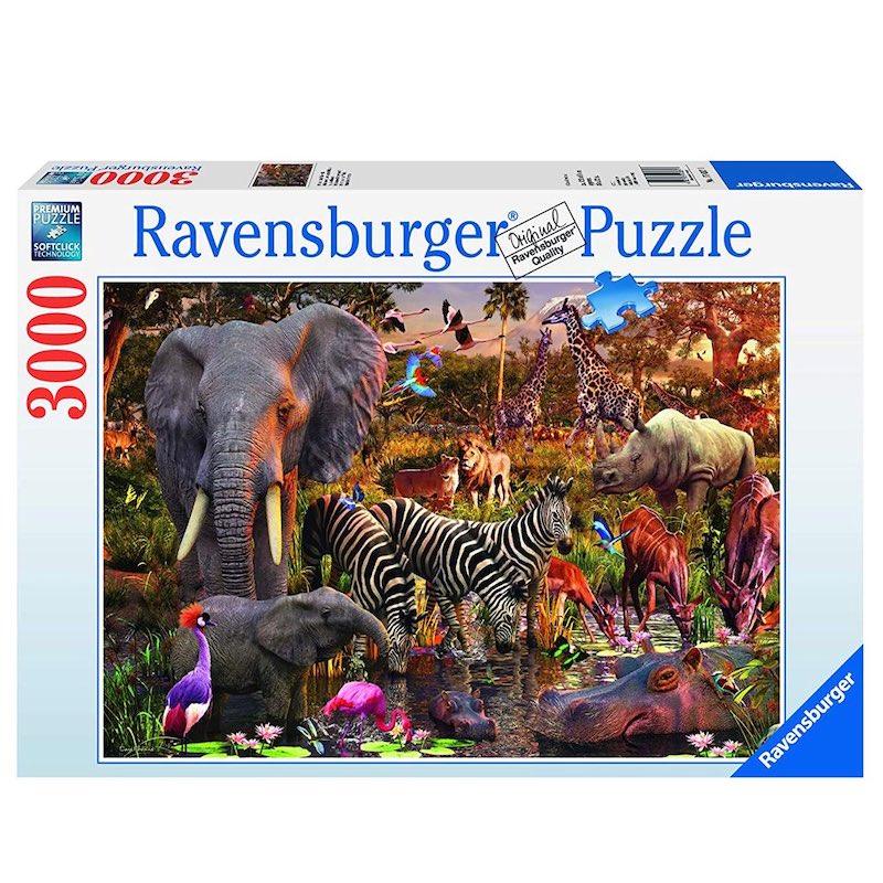 Ravensburger African Animals Jigsaw Puzzle (3000 Pieces)