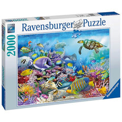 Ravensburger Coral Reef Majesty Jigsaw Puzzle (2000 Piece), Multicolor
