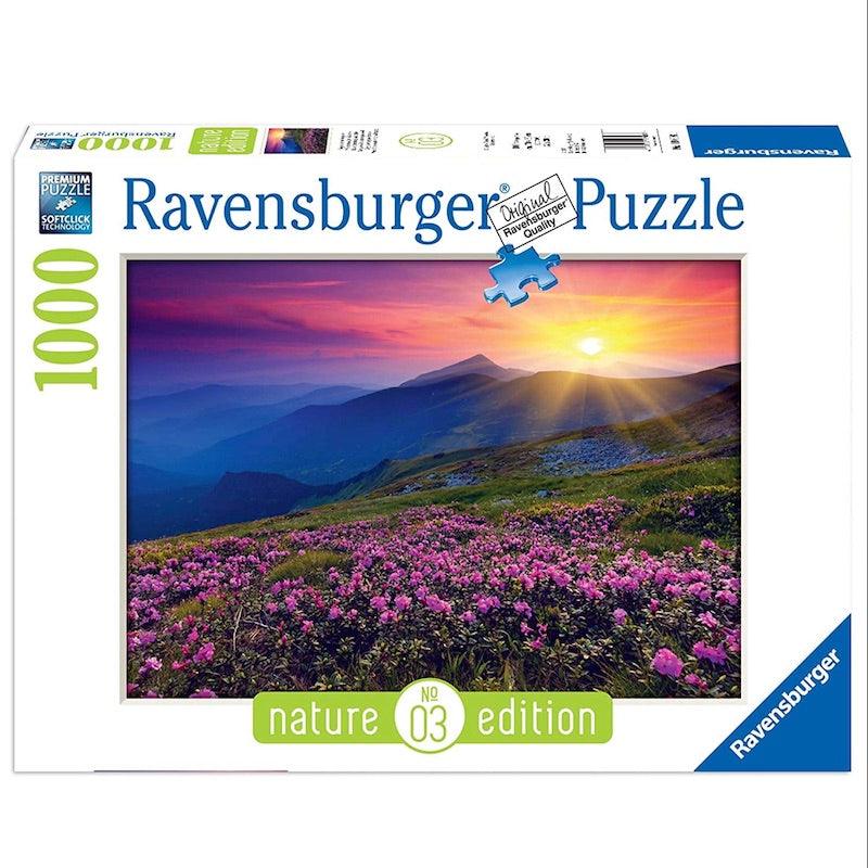 Ravensburger Nature Edition-Mountain Meadow in Dawn Jigsaw Puzzle (1000 Piece)