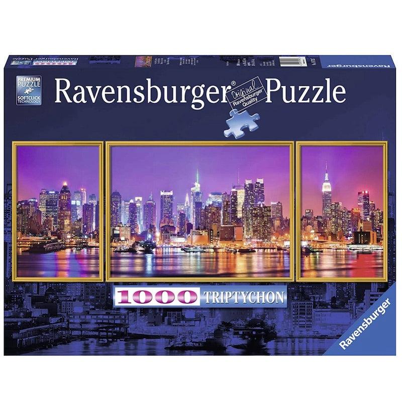 Ravensburger New York Triptochon Panoramic 1000Pc Jigsaw Puzzle