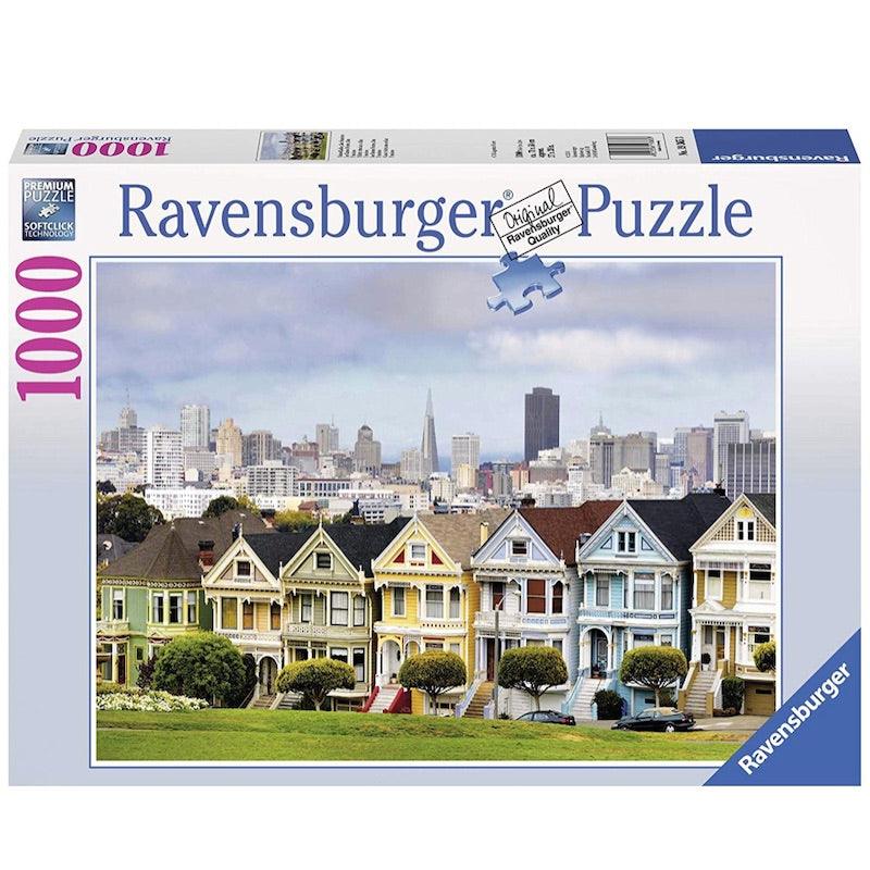 Ravensburger Puzzles Painted Ladies San Francisco, Multi Color (1000 Pieces)