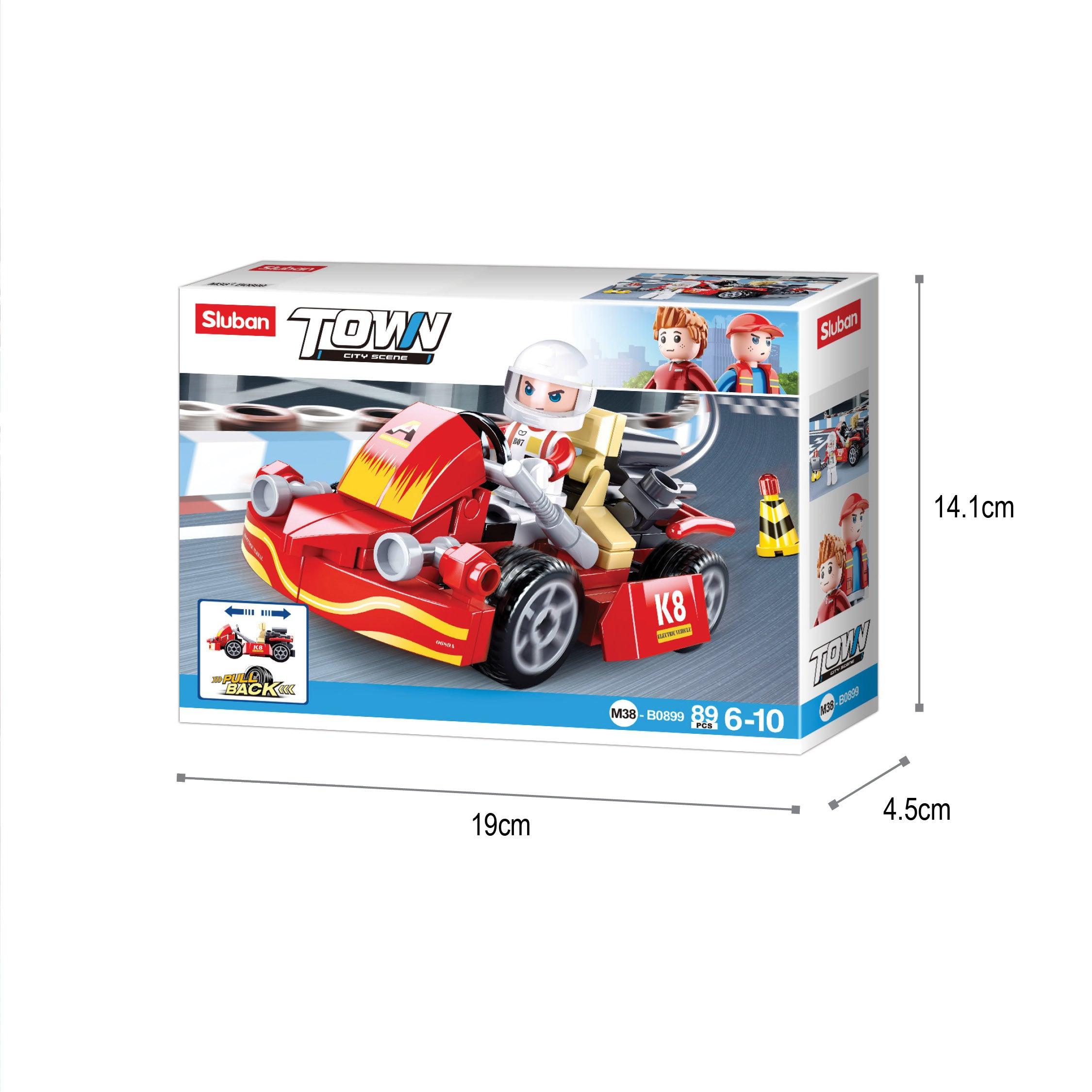 Sluban Karting, Building Blocks For Ages 6+ - FunCorp India