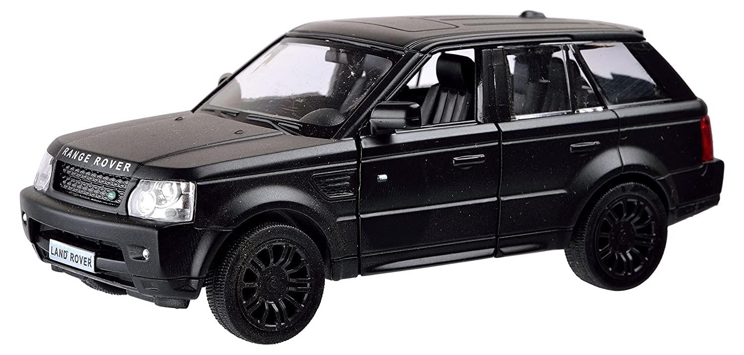 RMZ City Die Cast Land Rover Range Rover Sport, Matte Black (5-inch)